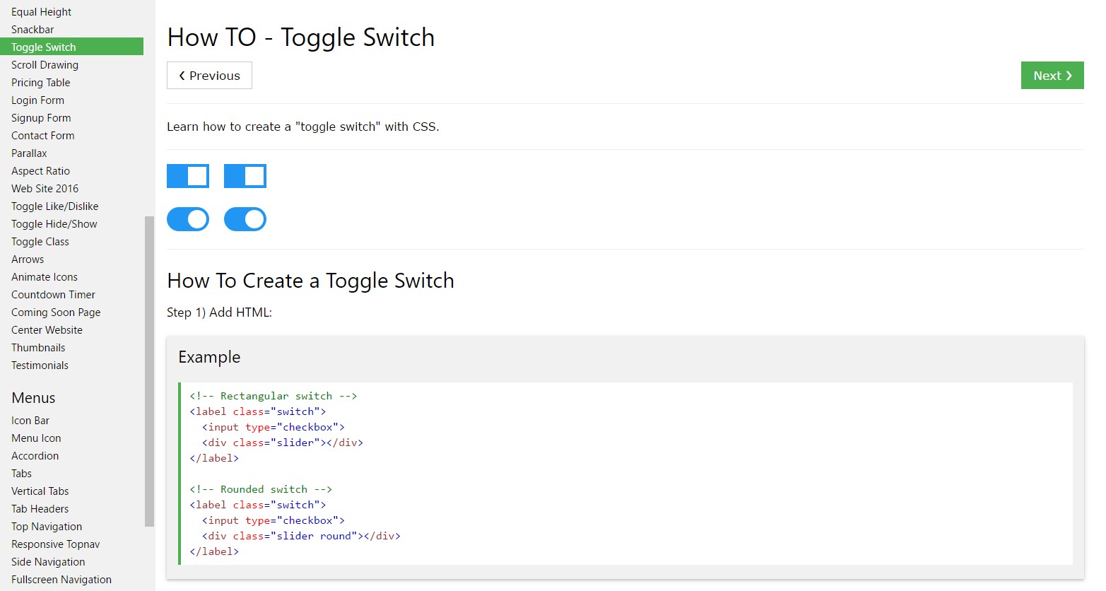  Exactly how to  produce Toggle Switch