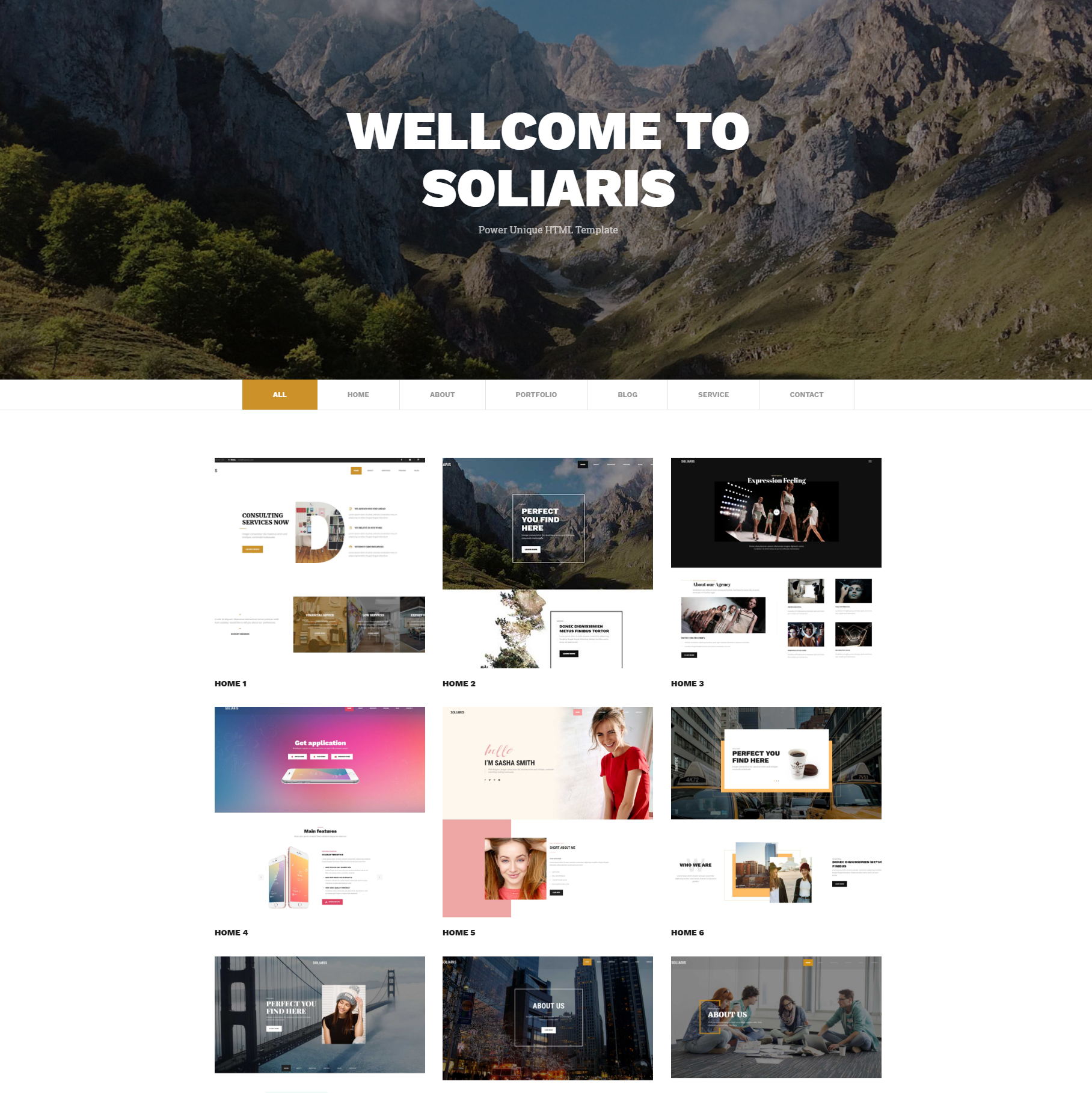 Responsive Bootstrap Soliaris Themes