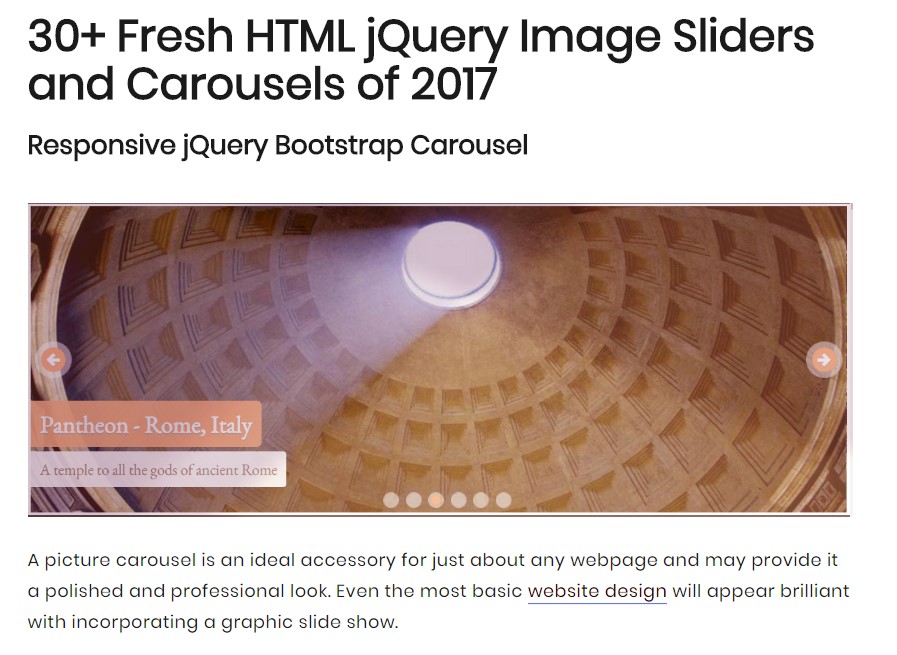  Jquery Carousel Slider Example 