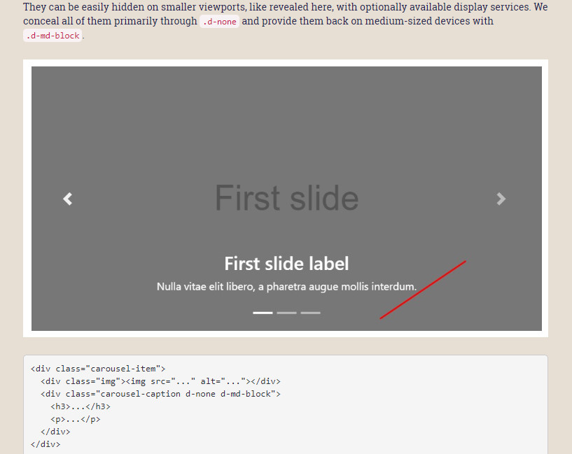 Bootstrap Carousel Slider Example